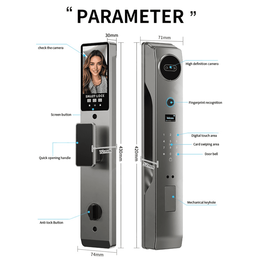 دستگیره هوشمند مدل K42V تصویر 2