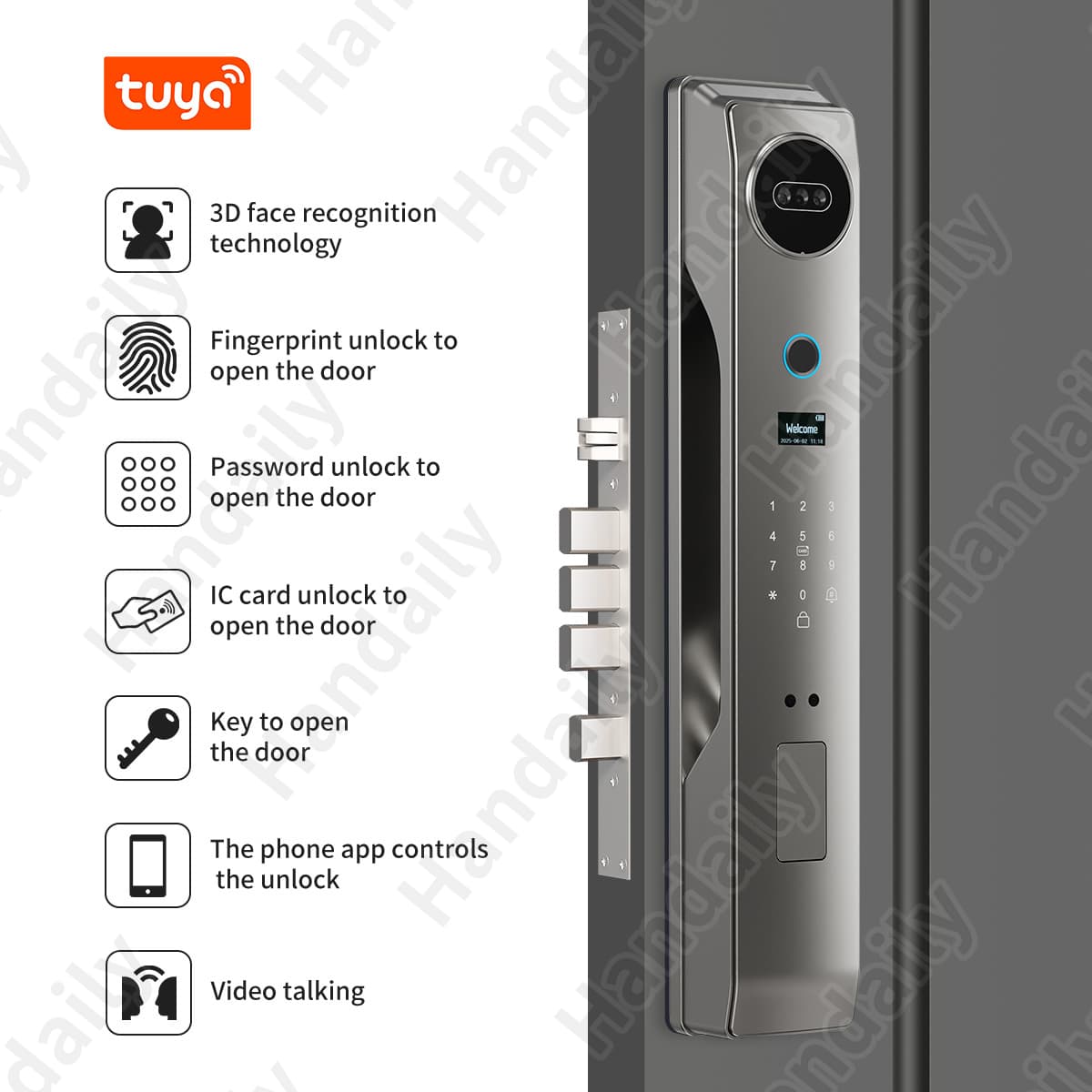 دستگیره هوشمند مدل K42V تصویر 3