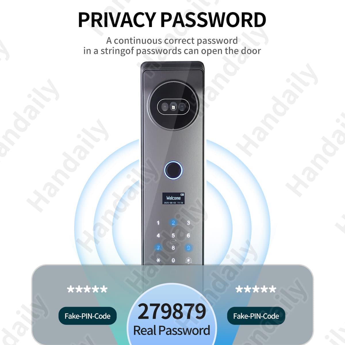 دستگیره هوشمند مدل K42V تصویر 5