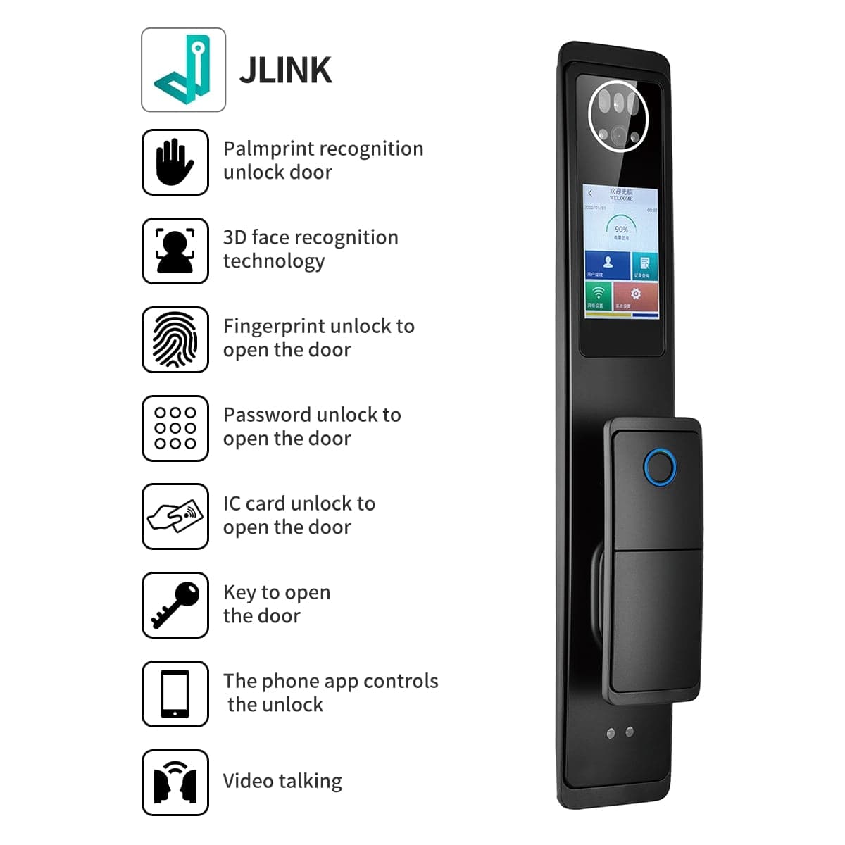 دستگیره هوشمند مدل P15 تصویر 2