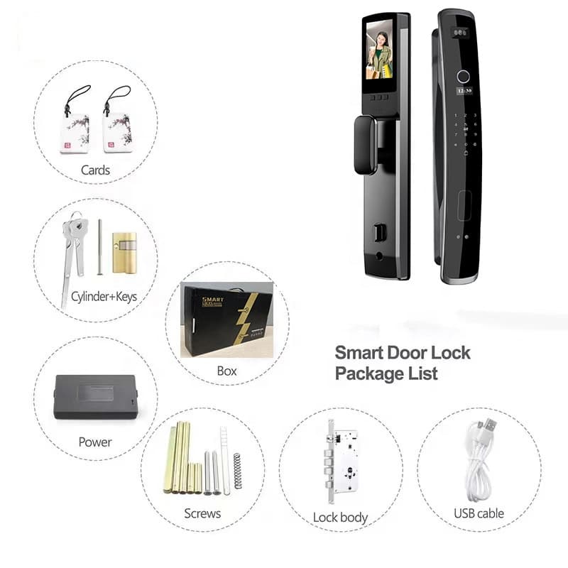 دستگیره هوشمند مدل XF06 تصویر 4