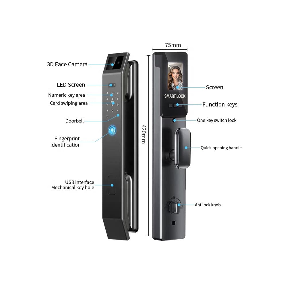 دستگیره هوشمند مدل XF14 تصویر 7